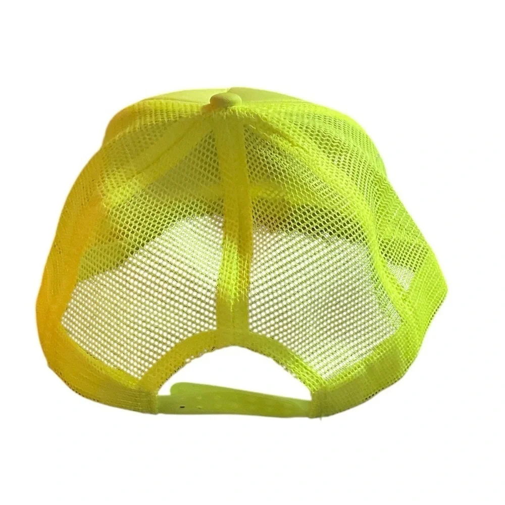 Neon Yellow Trucker Hat